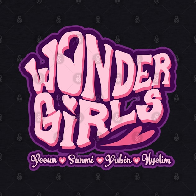 Wonder Girls by skeletonvenus